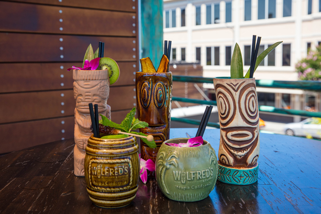 Wilfred's Lounge Tiki Mugs