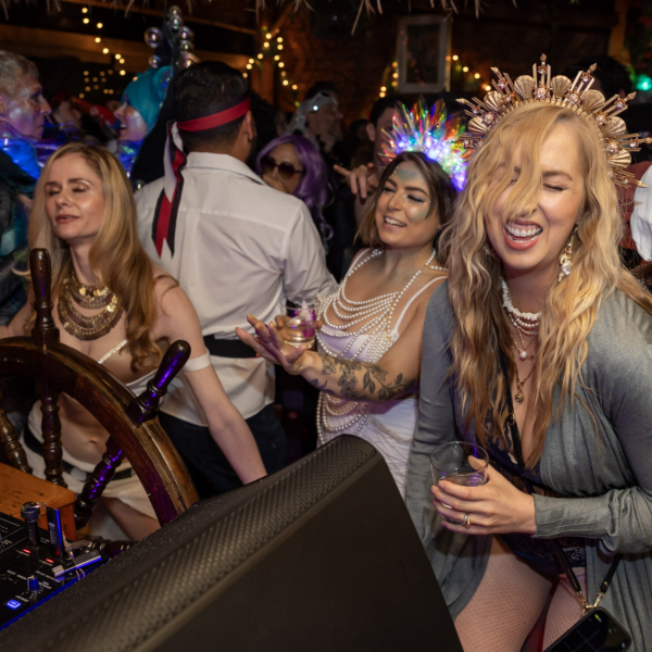 People partying at Wilfred's Lounge for Salty Sunday